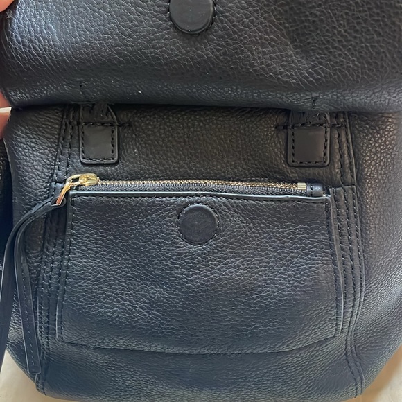 AUTHENTIC Tory Burch black half-moon satchel - Picture 9 of 9